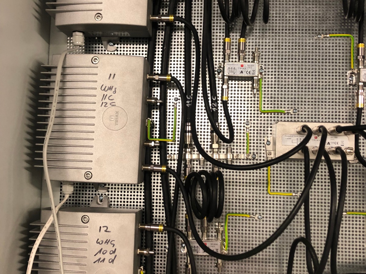 Einmessen und zuordnen BK.-Verteilung